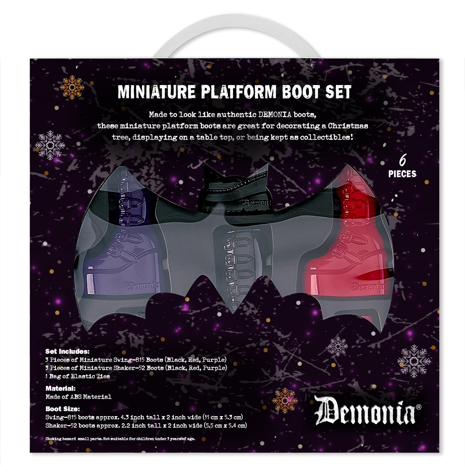 Miniature Boots Ornament Set - Demonia Cult
