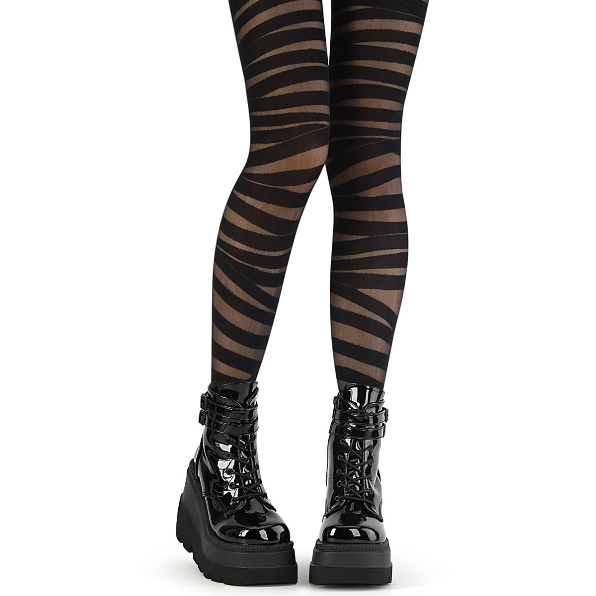 Bandage Print Pantyhose - Demonia Cult